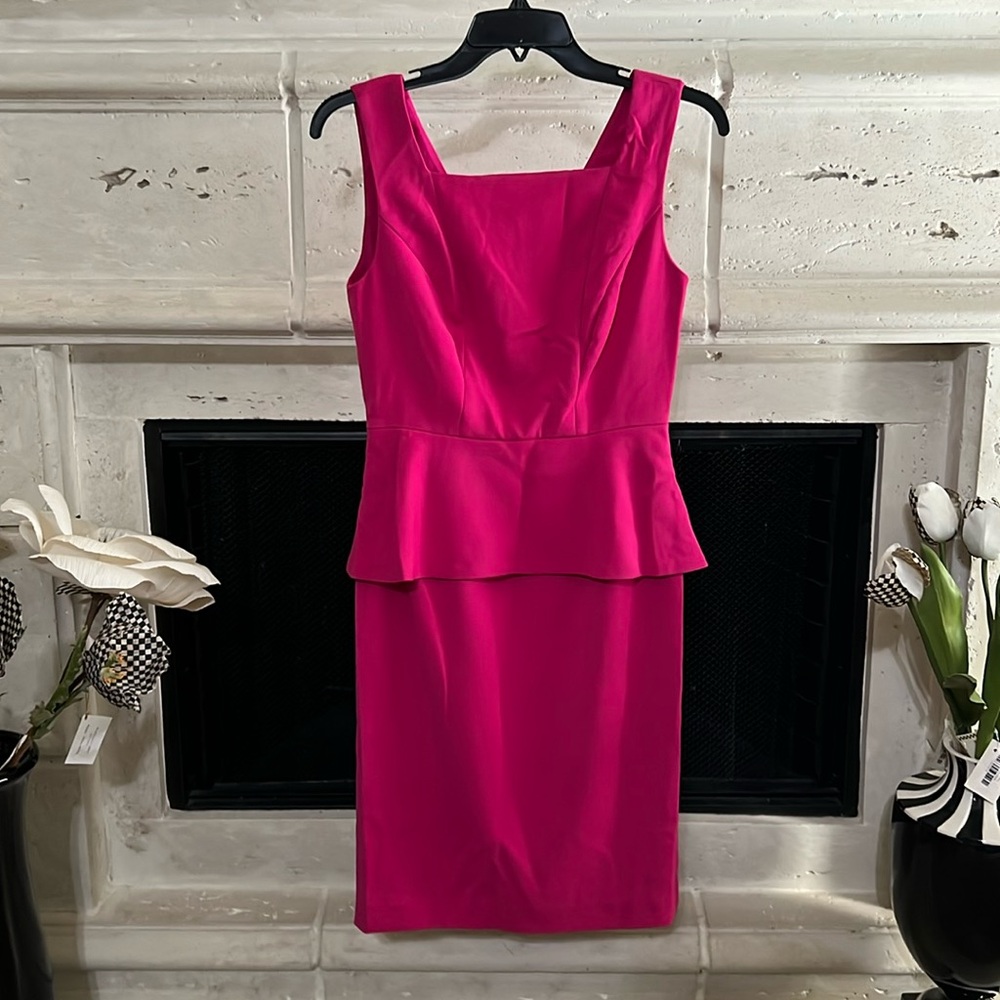 Anne Klein fuchsia sleeveless dress